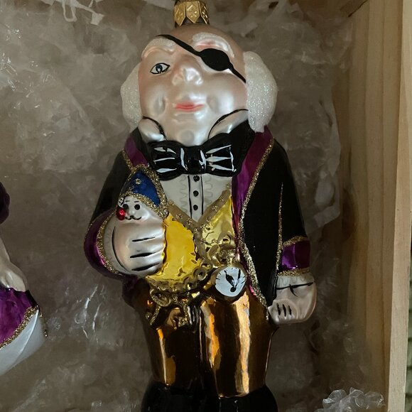 Polonaise Kurt S. Adler Nutcracker Suite Christmas Glass Ornament set - Picture 12 of 13